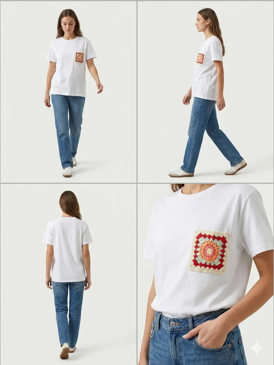 T-Shirt Granny Bloom Andreas Boom